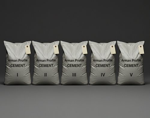 Iranian cement white